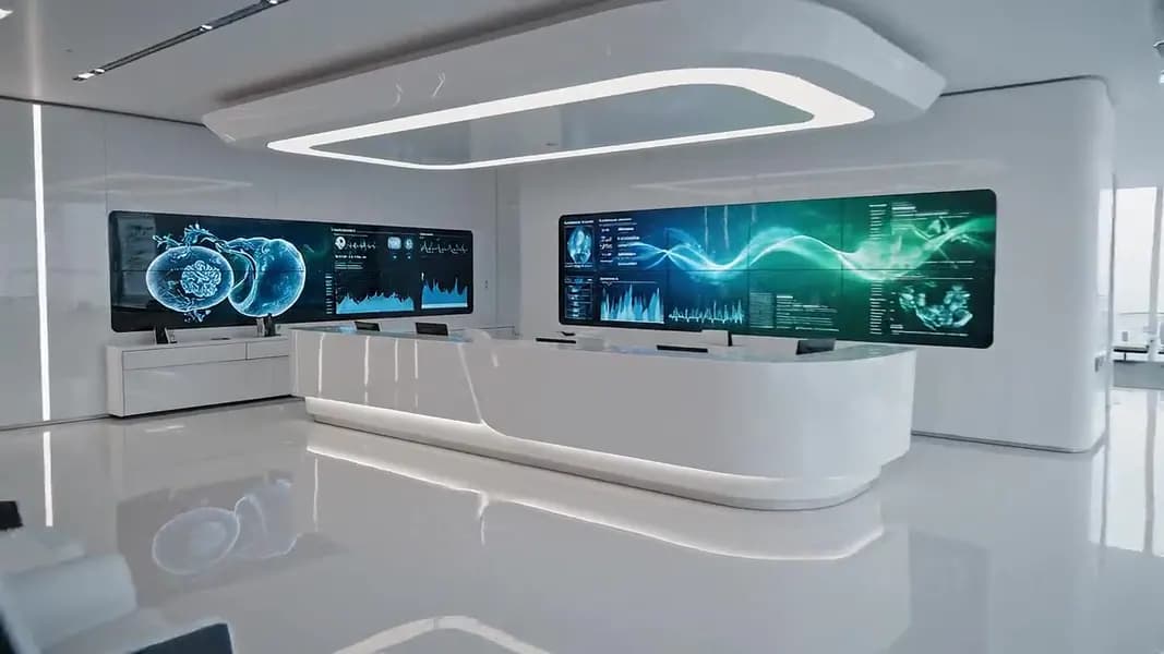 Modern clinic reception powered by ScaleHealth tooling